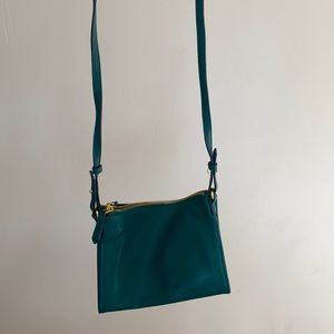 Emerald green long purse